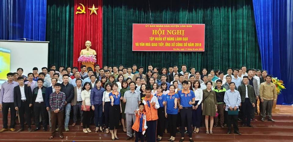 Hội nghị tập huấn kĩ năng lãnh đạo và văn hóa giao tiếp ứng xử công sở huyện Văn Bàn, tỉnh Lào Cai